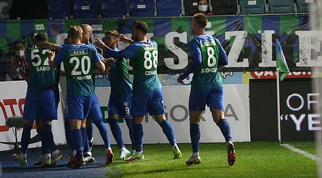 Rizespor'dan kritik 3 puan