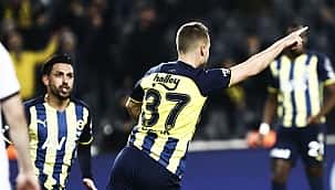 Fenerbahçe ilk yarıyı 3 puanla kapattı
