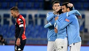 Lazio, Genoa karşısında zorlanmadı! 4 gol...
