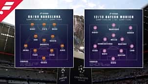 Şampiyonlar Ligi'ni kazanan efsane kadrolar