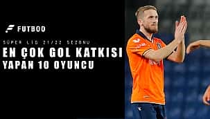 Süper Lig'in en çok gol katkısı yapan 10 oyuncusu