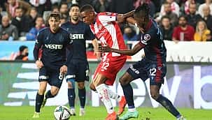 Trabzonspor ilk kez kaybetti