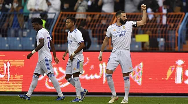 İspanya Süper Kupa'sı Real Madrid'in!