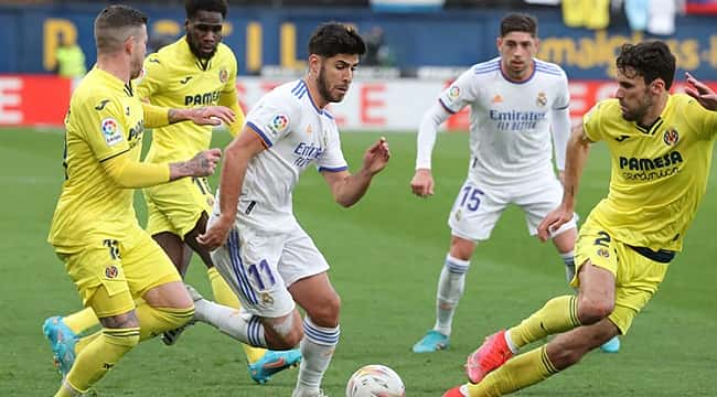 Real Madrid'e engel! Villarreal 1 puanı kaptı