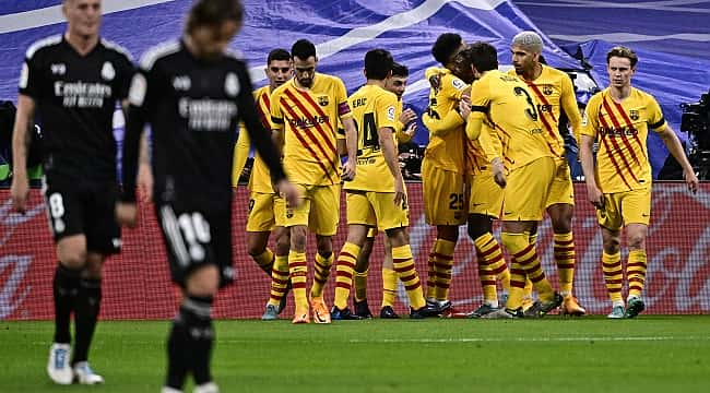 El Clasico'da Barcelona şov