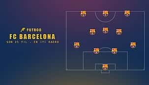 Son 25 yılın en iyi Barcelona kadrosu