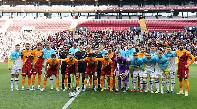 Dostluk maçında Galatasaray mağlup