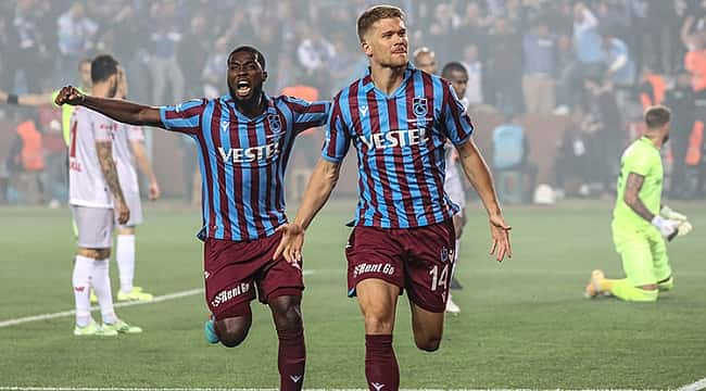 Süper Lig'de şampiyon Trabzonspor!