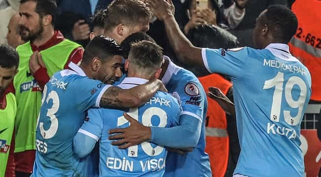 Trabzonspor final için bir adım önde