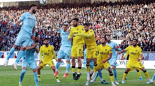 Erzurum'da gol yağmuru! Avantaj İstanbulspor'un