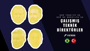 Türkiye ve Brezilya'da çalışan teknik direktörler