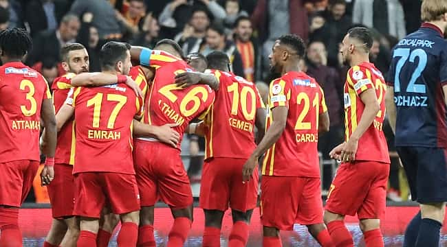 Kayserispor'dan müthiş geri dönüş