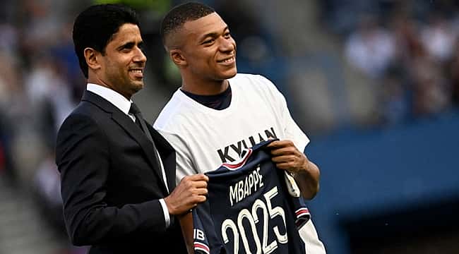 Mbappe resmen imzaladı
