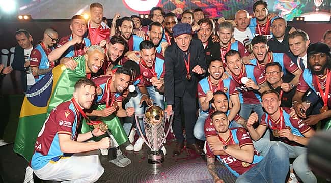 Trabzonspor kupasına kavuştu