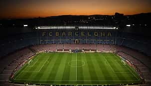 Camp Nou'da halı saha keyfi! Kişi başı 300 euro...