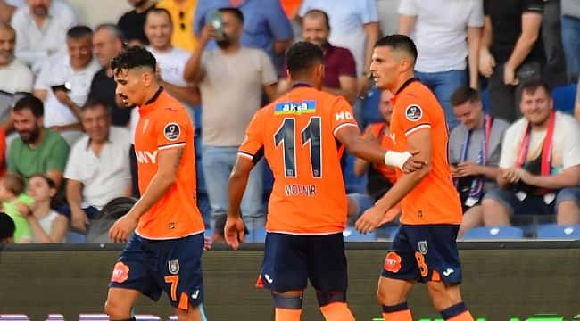 Başakşehir'den 4 gollü galibiyet