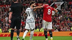 Old Trafford'da nefes kesen gecenin fotoğrafları