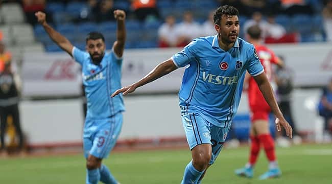 Trabzonspor tek golle güldü