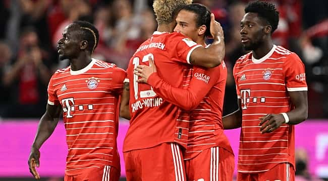 Bayern'den 5 gollü galibiyet