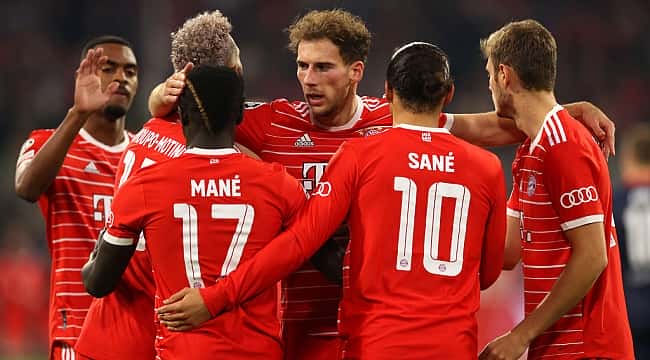 Bayern Münih farklı kazandı, Devler Ligi rekoru kırdı
