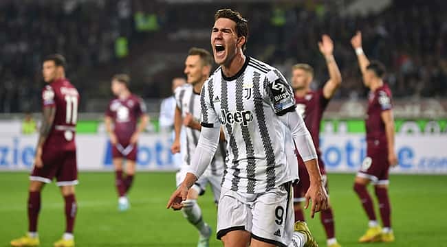 Derbiyi Juventus tek golle kazandı! Vlahovic sahnede