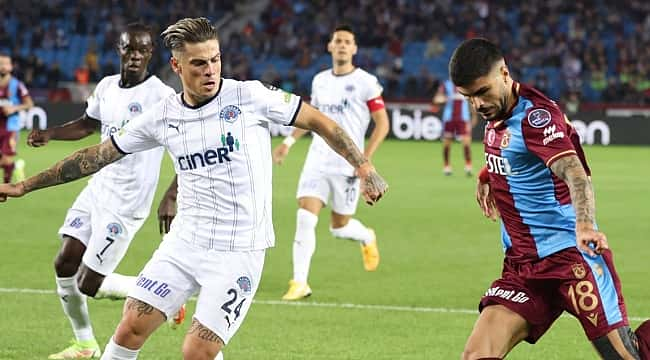 Trabzonspor, Kasımpaşa engelini aşamadı