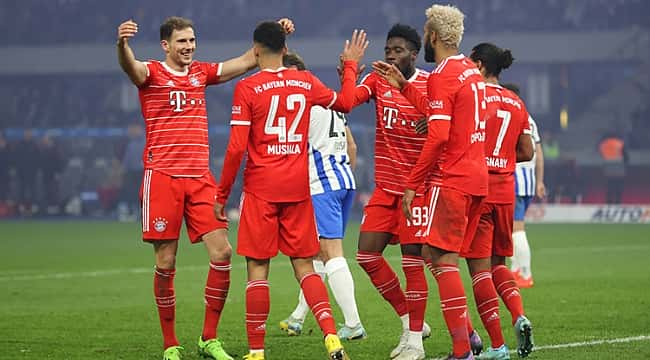 Bayern Münih maç fazlasıyla liderliği kaptı! Tam 5 gol...