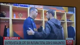 Bruno Fernandes'ten Cristiano Ronaldo'ya 'zoraki' selam