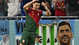 Cristiano Ronaldo rekoru kırdı ve o on Messi detayı!