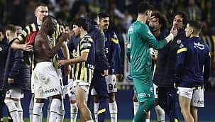 Fenerbahçe'de maç sonu büyük sevinç ve kutlama!