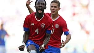 Kosta Rika tarih yazdı; ilk şut, 3 puan