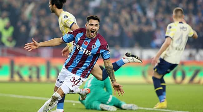 Dev maçta 3 puan Trabzonspor'un