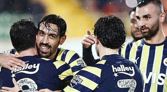 Fenerbahçe yine kazandı! Alanyaspor'a 4 gol...