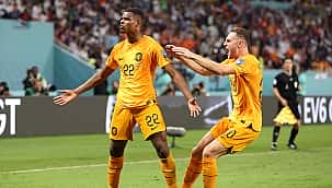 İlk çeyrek finalist Hollanda!