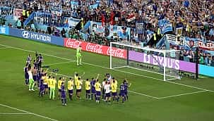 Lionel Messi ve arkadaşları zaferi böyle kutladı