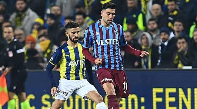Trabzonspor - Fenerbahçe muhtemel 11'ler