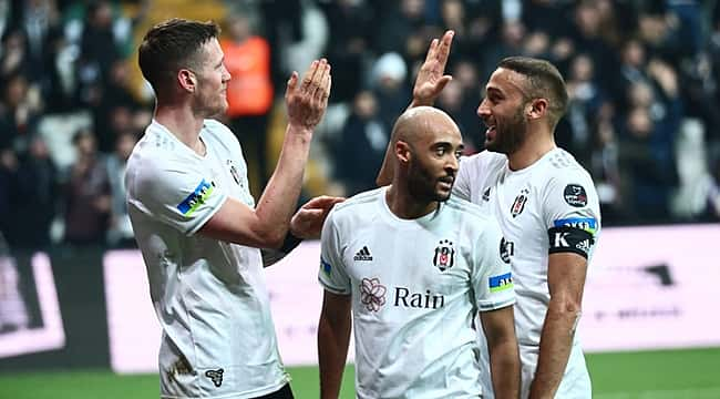 Beşiktaş golcüleriyle güldü