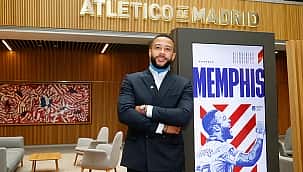 Depay resmen Atletico'da!