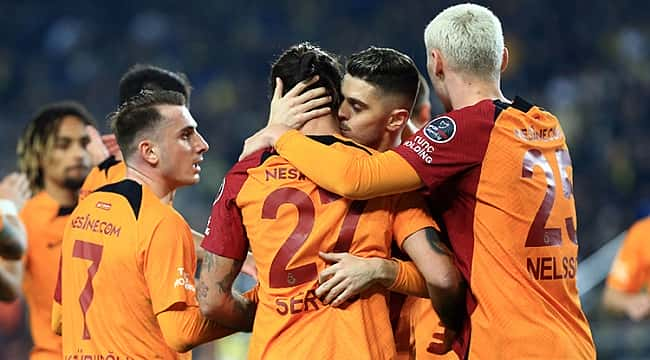 Derbide 3 puan Galatasaray'ın