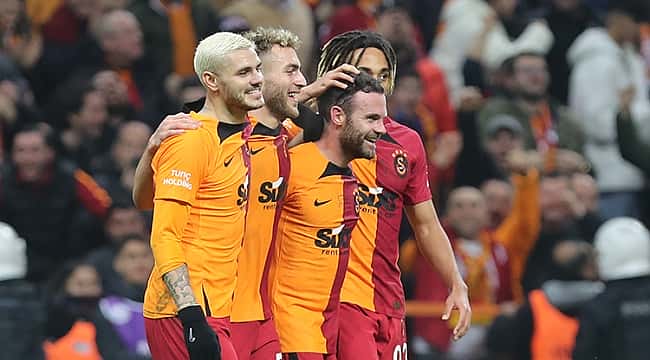 Galatasaray 4 golle kazandı!