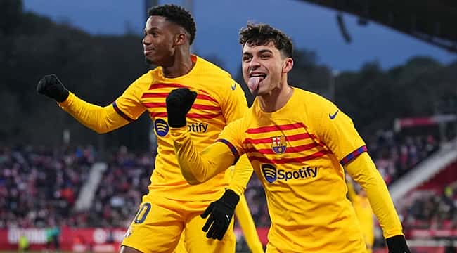 Lider Barcelona hata yapmadı, Pedri sahne aldı!