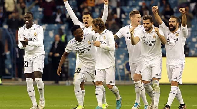 Real Madrid Süper Kupa'da finalde