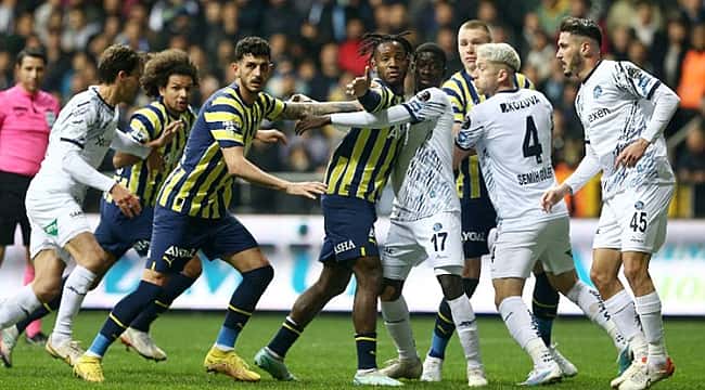 Fenerbahçe, Adana'da takıldı!