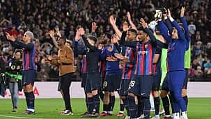 Barcelona'nın El Clasico'nun ardından çılgın sevinci