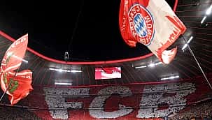 Bayern Münih tribünlerinde şov!