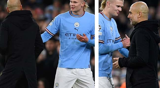 Erling Haaland, Pep Guardiola'ya neler söyledi?