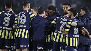 Fenerbahçe, Alanya'da geri döndü!