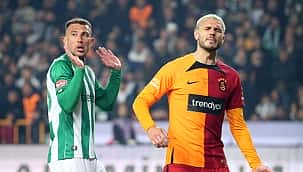 Galatasaray, Konya duvarına çarptı