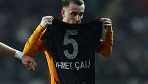 Galatasaray Ahmet Çalık'ı unutmadı! İşte o anlar
