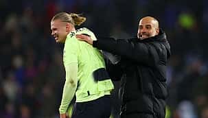 Manchester City'i Haaland kurtardı